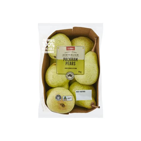 Coles Dried Pears