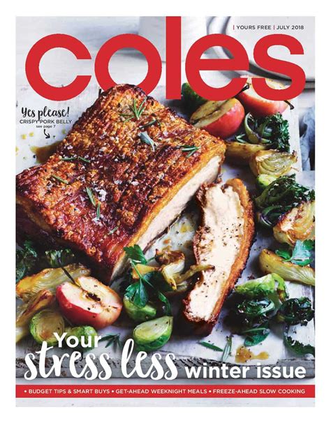 coles food magazine recipes