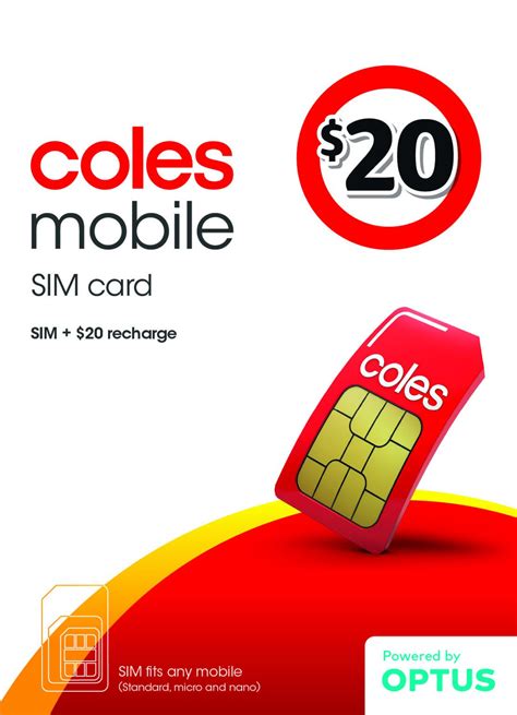 coles mobile sim plans