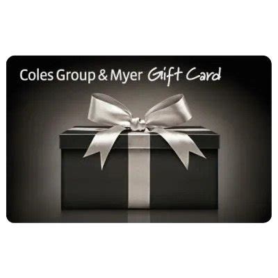 coles myer gift cards corporate