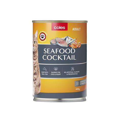 coles online cat food