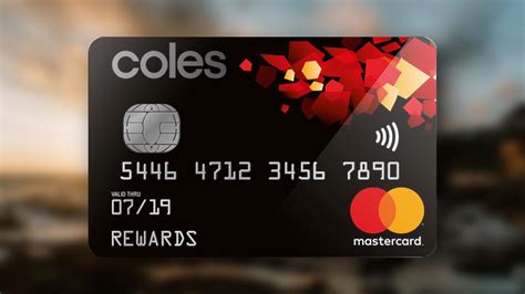 coles online credit card