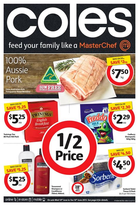 coles online shopping australia catalogue