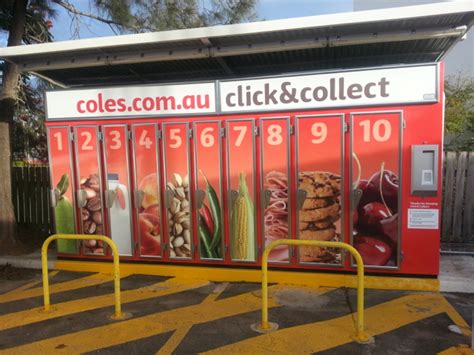 coles online shopping pick up in store