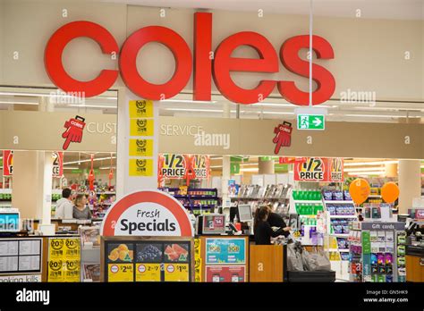 coles supermarkets share price