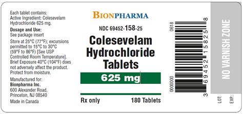 colesevelam hydrochloride