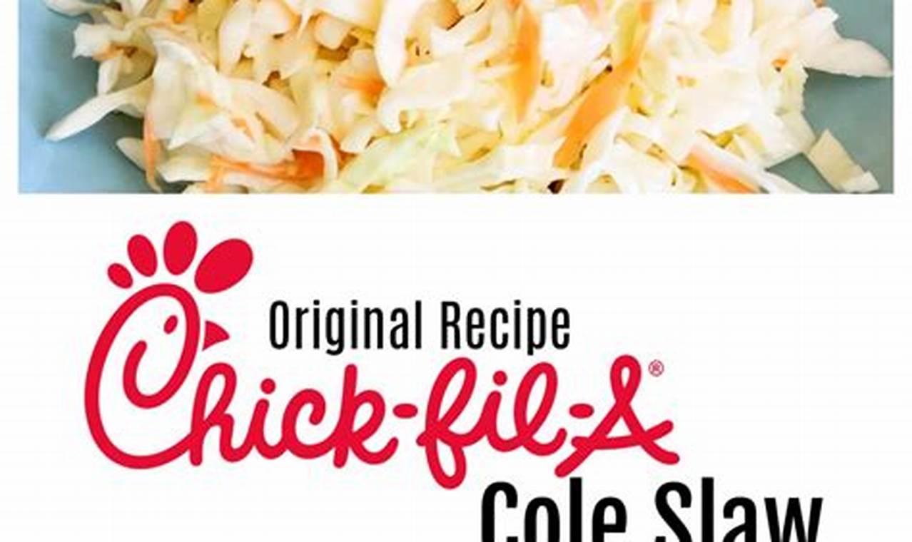 coleslaw recipe chick fil a