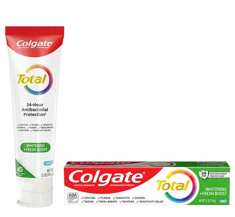 colgate toothpaste with green color code