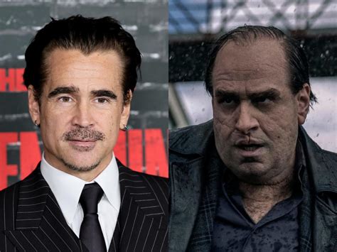 colin farrell penguin makeup