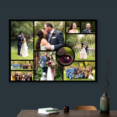 Collages on Canvas Artwork