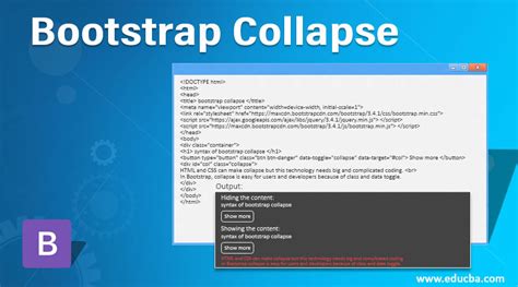 Collapse Using Bootstrap