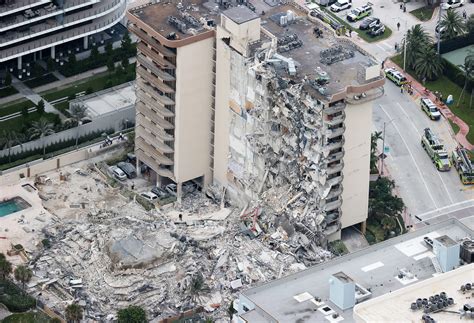 collapsed building miami victims