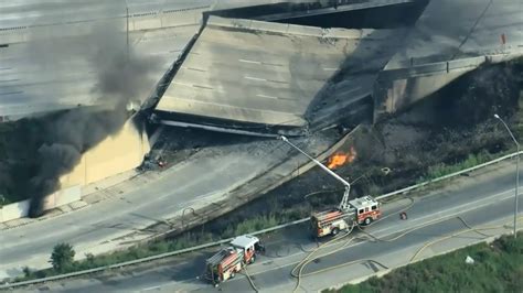 collapsed stretch of i-95 in miami