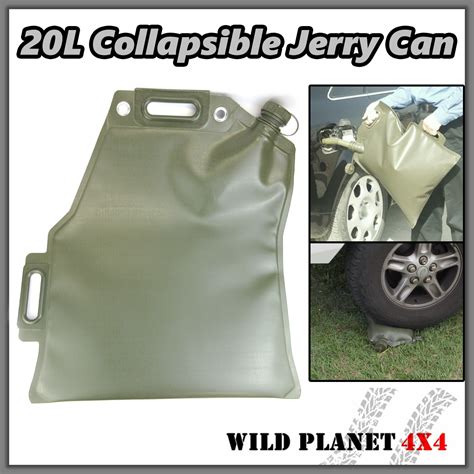 collapsible fuel container