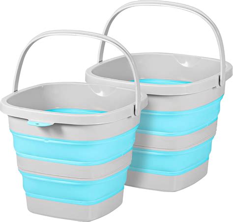 Collapsible Square Buckets