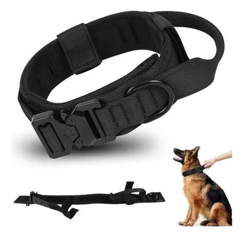 Collar metálico perro adiestramiento eslabón largo