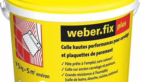 Colle A Carrelage Weber WEBER C2 Pour Le Neuf Et La Rénovation