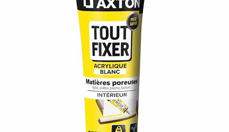 Colle Axton Tout Fixer Extreme Néoprène Mastic AXTON, 310 Ml Leroy Merlin