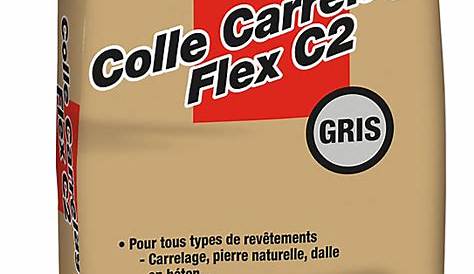 Colle Carrelage Flexible Type C2 BOSTIK Flex Terrasse Et Balcon Gris