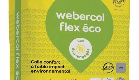 Colle Carrelage Weber Flex Eco col éco Spéciale Planchers Chauffants L