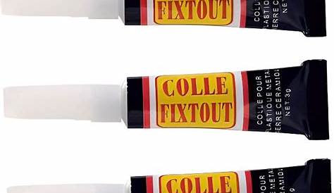 Lot 6 Colle Liquide Glue ExtraForte Caoutchouc Cuir Métal