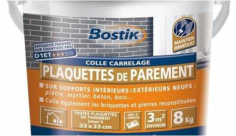 BOSTIK Bostik Colle plaquettes de parement 8kg Colle