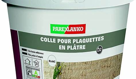 Colle Plaquette De Parement Castorama s Béton Parexlanko Poudre 7,5kg