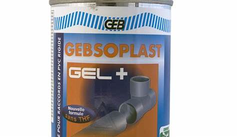 GEB Colle PVC rigide, contact eau potable, GEBSOPLAST