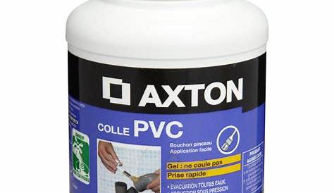 Colle PVC en gel AXTON, boîte 250 ml Leroy Merlin