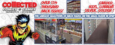 collected comics & games