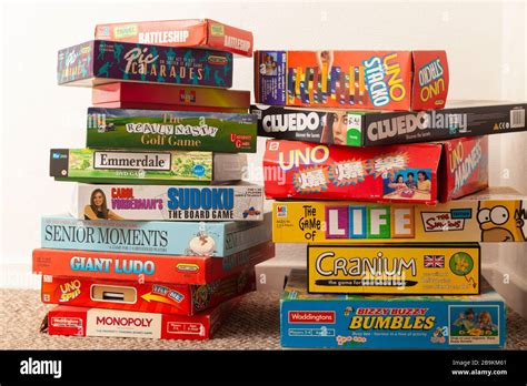 Collection Of Board Games