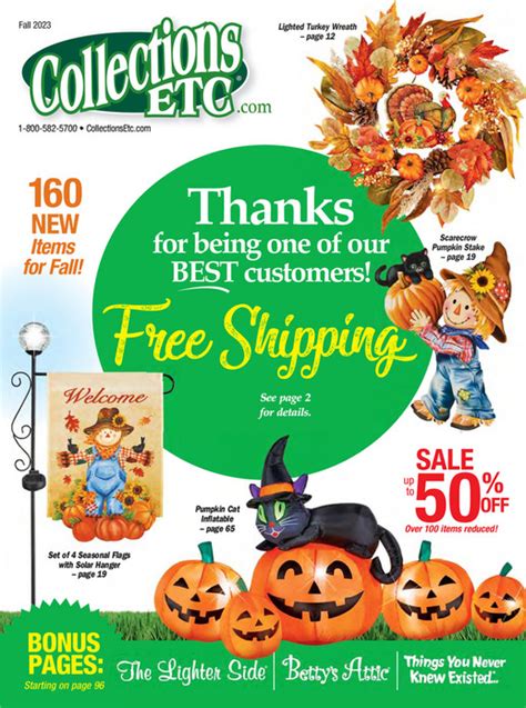 Collections Etc Clearance Items