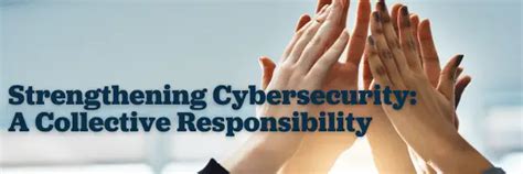 Collective Responsibility for Cybersecurity