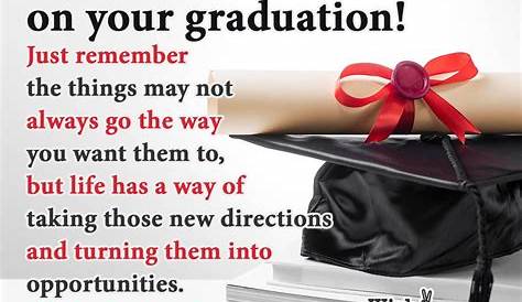 Congratulations On Your Graduation Wishes - The Right Messages