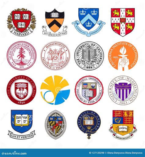 college and university logos