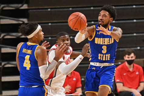 college basketball score today morehead state
