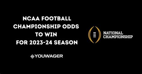 college football championship odds 2023