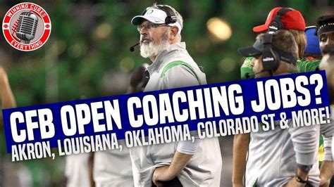 college football coaching job openings