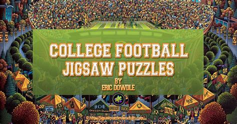 college football jigsaw puzzles