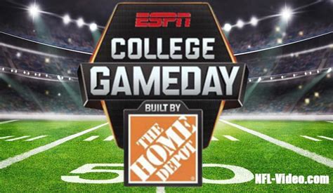 college game day 2022 schedule football