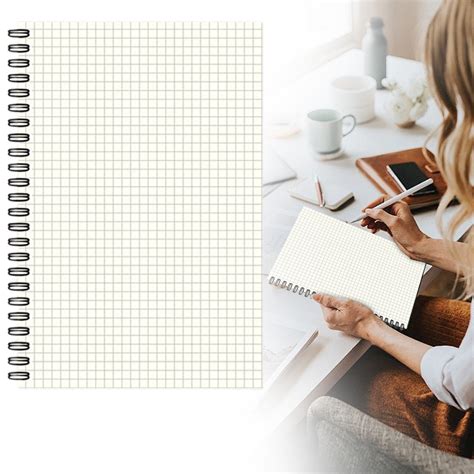 College Grid Paper Notebook