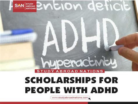 college scholarships for people with adhd