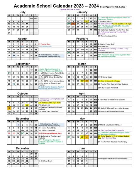 Collier County Schools Calendar 2024-21