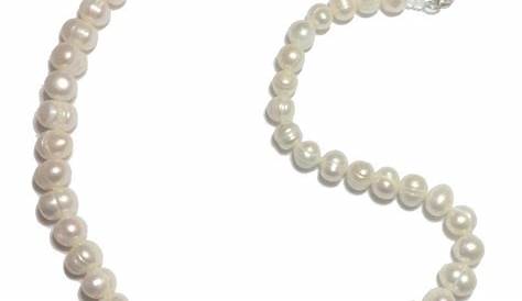 Collier De Perles Blanches Sautoir Perle