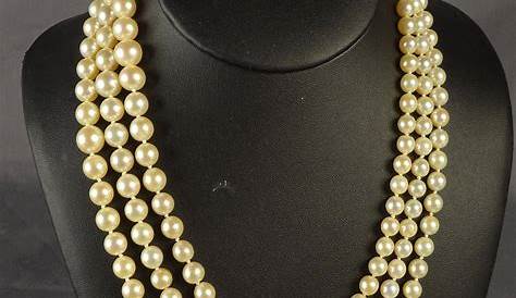 BIJOUX D OCCASIONOROCCAZ Collier perles de culture