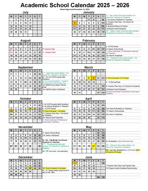 Collier Schools Calendar