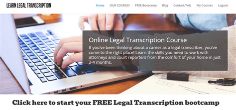 Collin College Online Legal Transcription Course Fall 2018