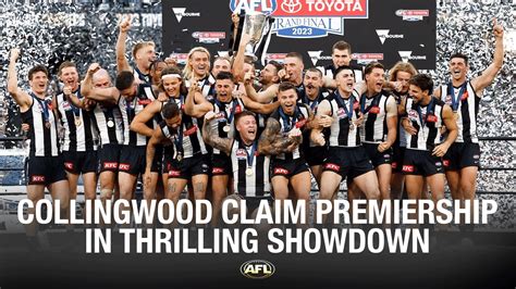 collingwood football club last premiership