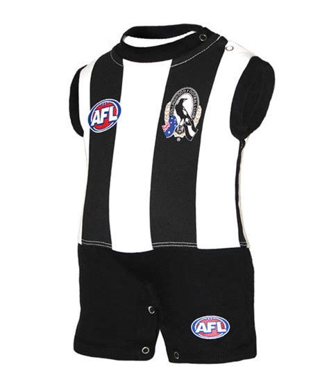 collingwood magpies baby clothes