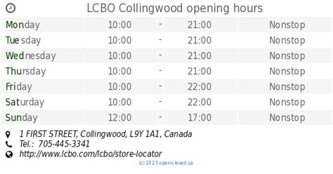 collingwood medical opening hours